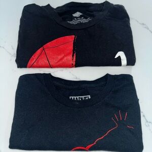 (2) Marvel Spider Man Boys t-shirts